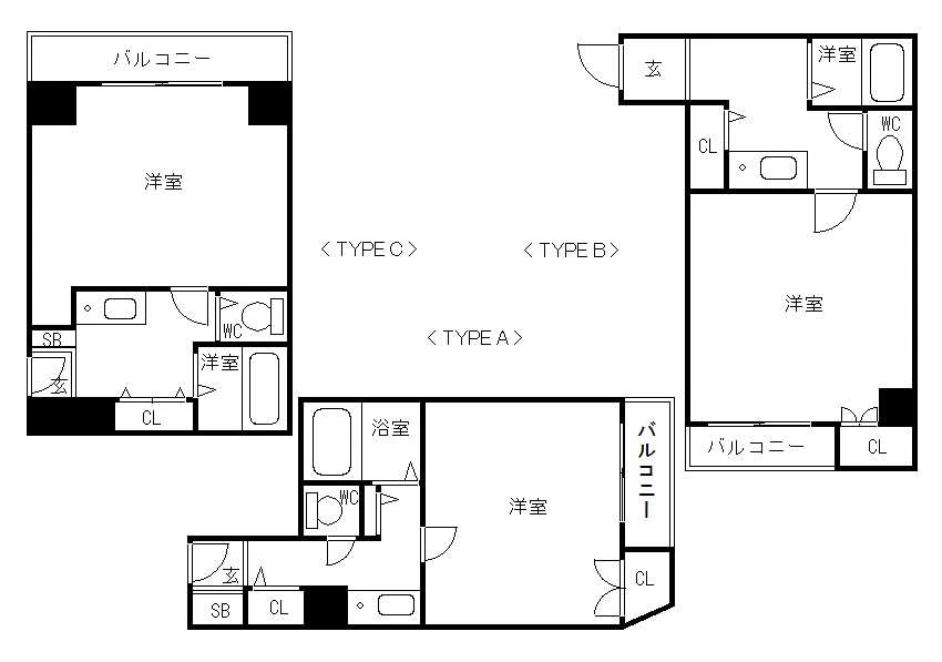 兵庫県神戸市東灘区住吉本町１丁目 間取図