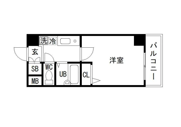 兵庫県神戸市灘区桜口町２丁目1-17 間取図