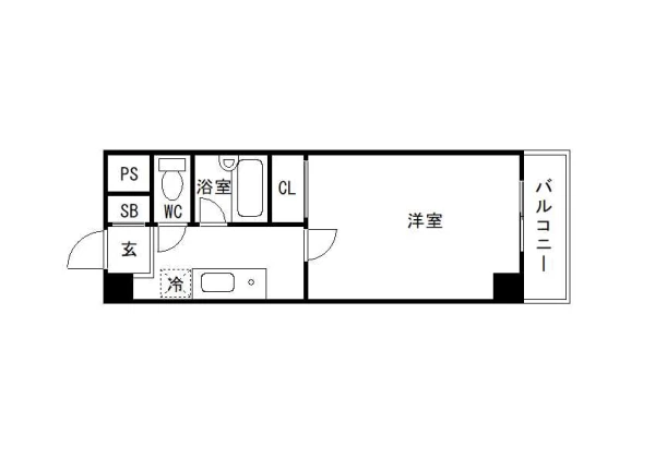 兵庫県神戸市灘区篠原中町２丁目4-28 間取図