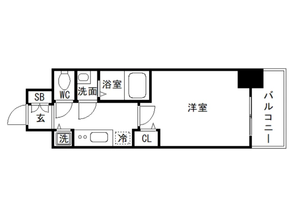 兵庫県神戸市中央区筒井町3丁目12-22 間取図