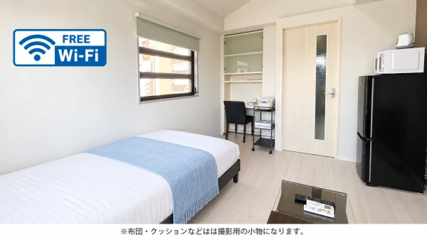 【姫路駅徒歩4分】Sステイ姫路駅前1｜Wi-Fi無料・オートロック｜１K・シングルベッドの物件画像