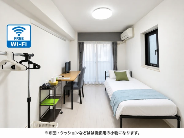 【阪急塚口 徒歩３分】Sステイ阪急塚口｜Wi-Fi無料・オートロック｜１K・シングルベッドの物件画像