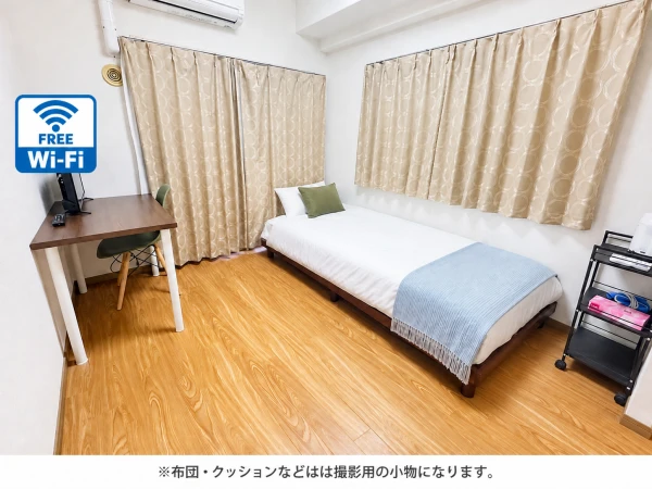 【JR神戸駅徒歩6分】Sステイ神戸ハーバーランド前コスタリティ|Wi-Fi無料|オートロック付き分譲マンション|ペット可|1K・シングルベッドの物件画像