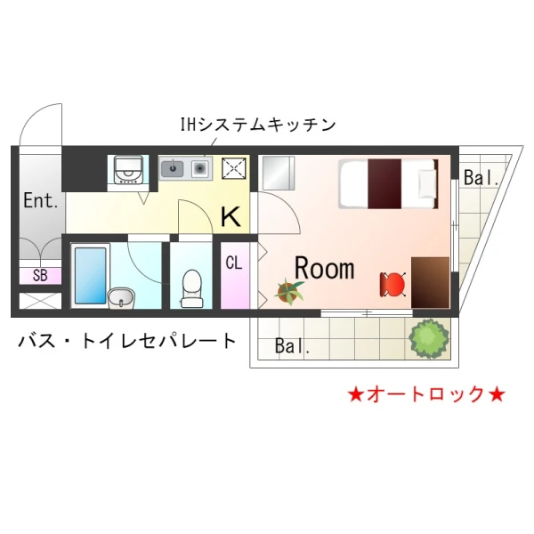 兵庫県明石市桜町9-17 間取図