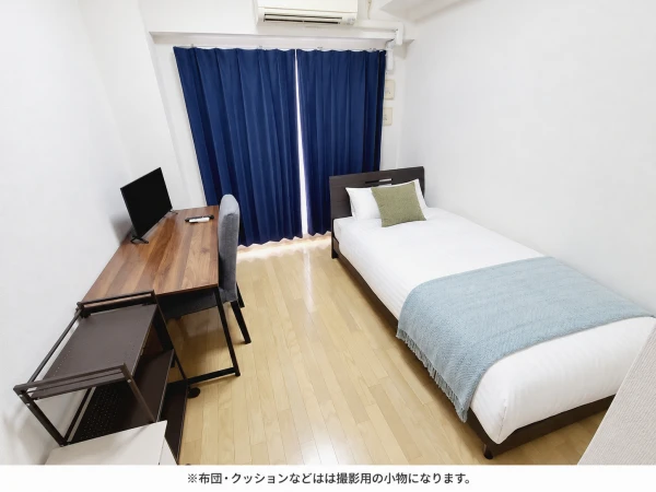 【兵庫駅 徒歩６分】SステイEL神戸WEST兵庫駅前｜Wi-Fiレンタル可｜オートロック付き分譲マンション｜ペット可｜１K・シングルベッドの物件画像