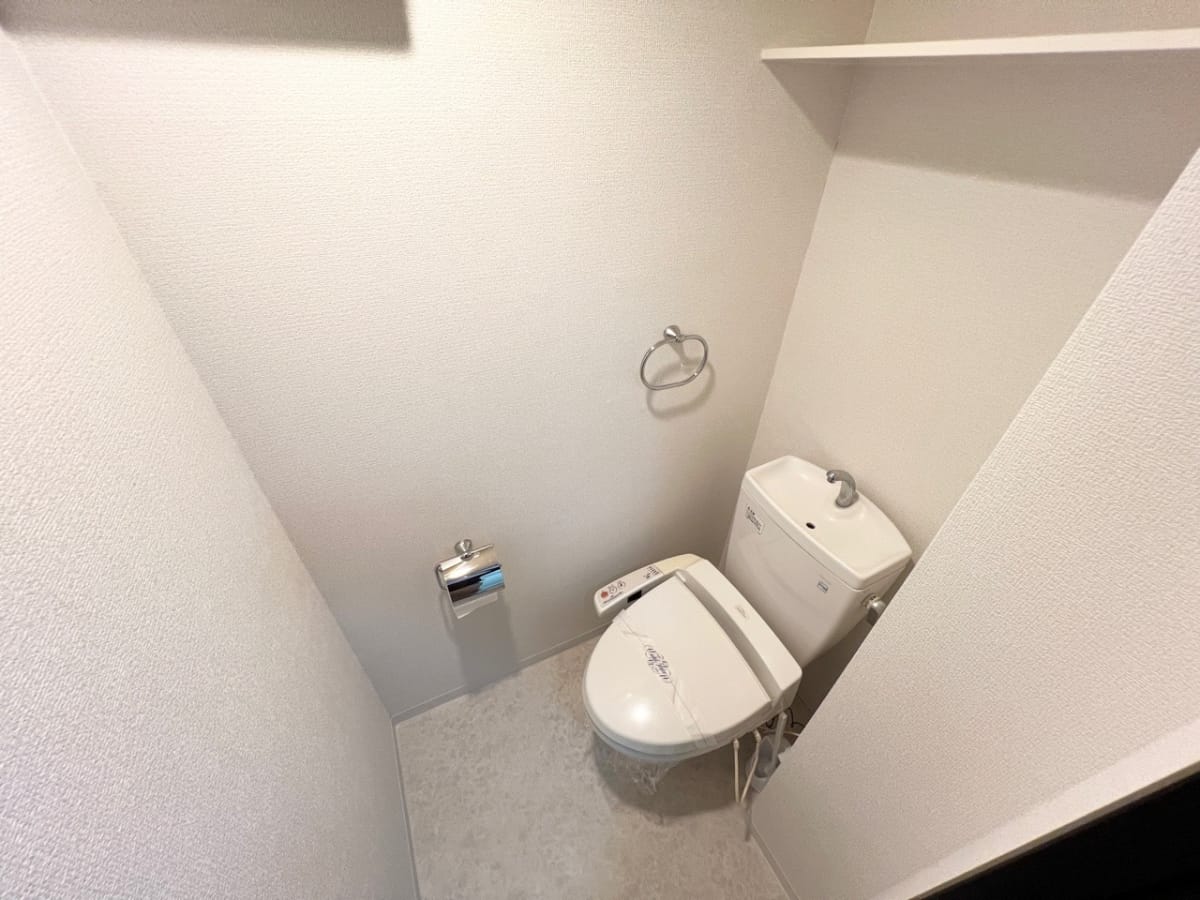 ★SステイAS神戸ハーバーサイド【禁煙ルーム・１K・Wi-Fi無料・セミダブルベッド】★独立洗面台・浴室乾燥機・温水洗浄便座・ガス2口キッチンなど設備充実★