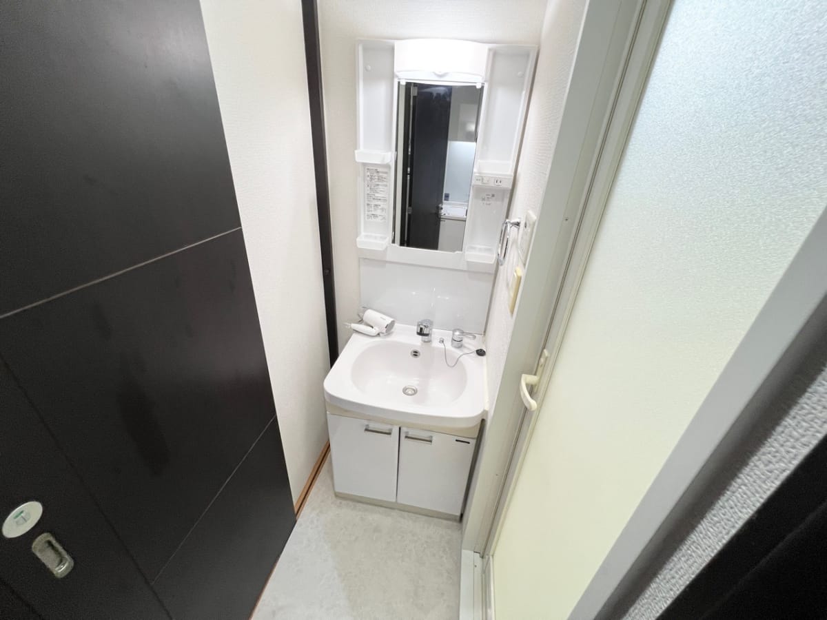 ★SステイAS神戸ハーバーサイド【禁煙ルーム・１K・Wi-Fi無料・セミダブルベッド】★独立洗面台・浴室乾燥機・温水洗浄便座・ガス2口キッチンなど設備充実★